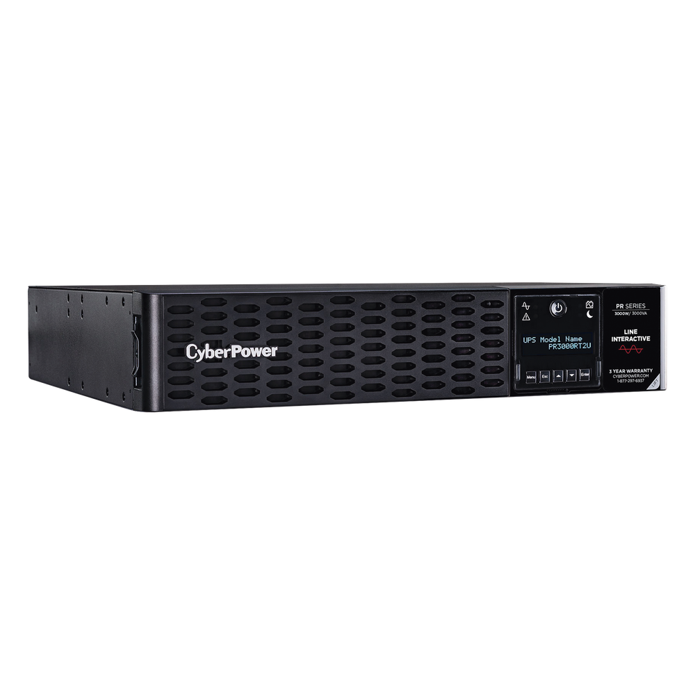 UPS de 3000 VA/3000 W, Topología Línea Interactiva, Entrada 120 Vca NEMA L5-30P, Onda Senoidal Pura, Torre o Rack 2 UR, Con 8 Tomas NEMA 5-20R y 1 NEMA L5-30R - Imagen 4