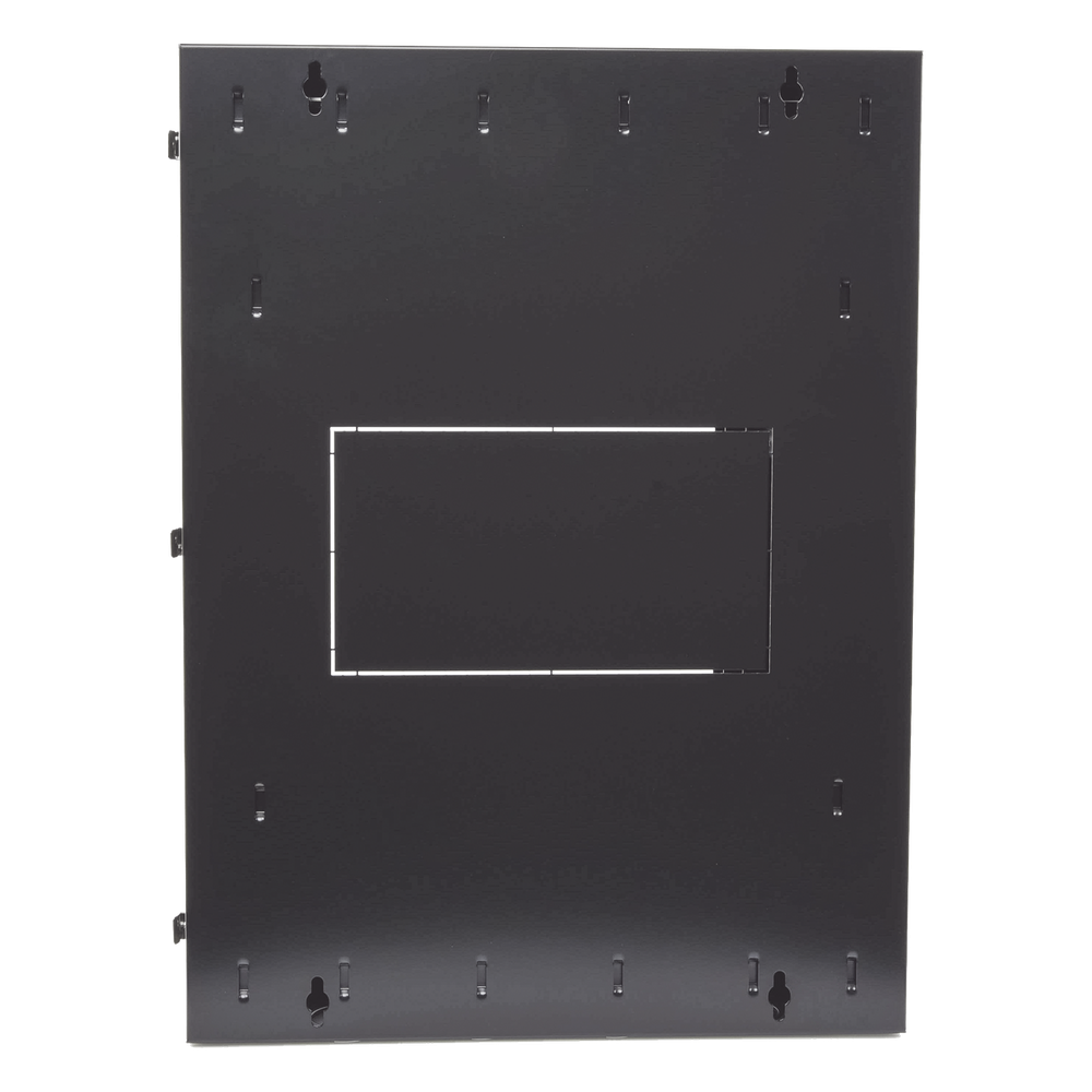 Gabinete PanZone de Montaje en Pared, de 19in, Puerta con Ventana de Seguridad, 18 UR, 635mm de Profundidad, Color Negro - Imagen 4