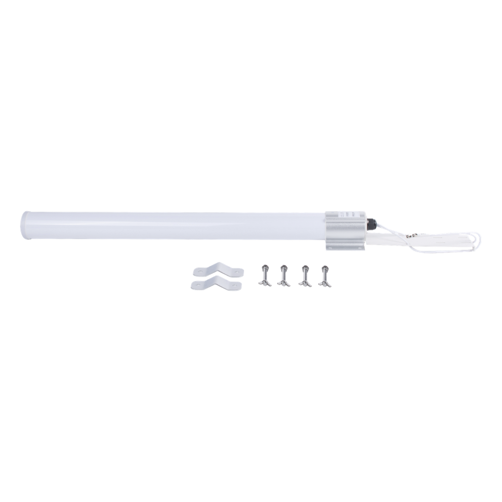 Antena Omnidireccional en 2.4 GHz, Rango de Frecuencias (2.3 - 2.5 GHz), Ganancia de 10 dBi, Doble Polaridad MIMO 2x2, Incluye Jumpers - Imagen 4