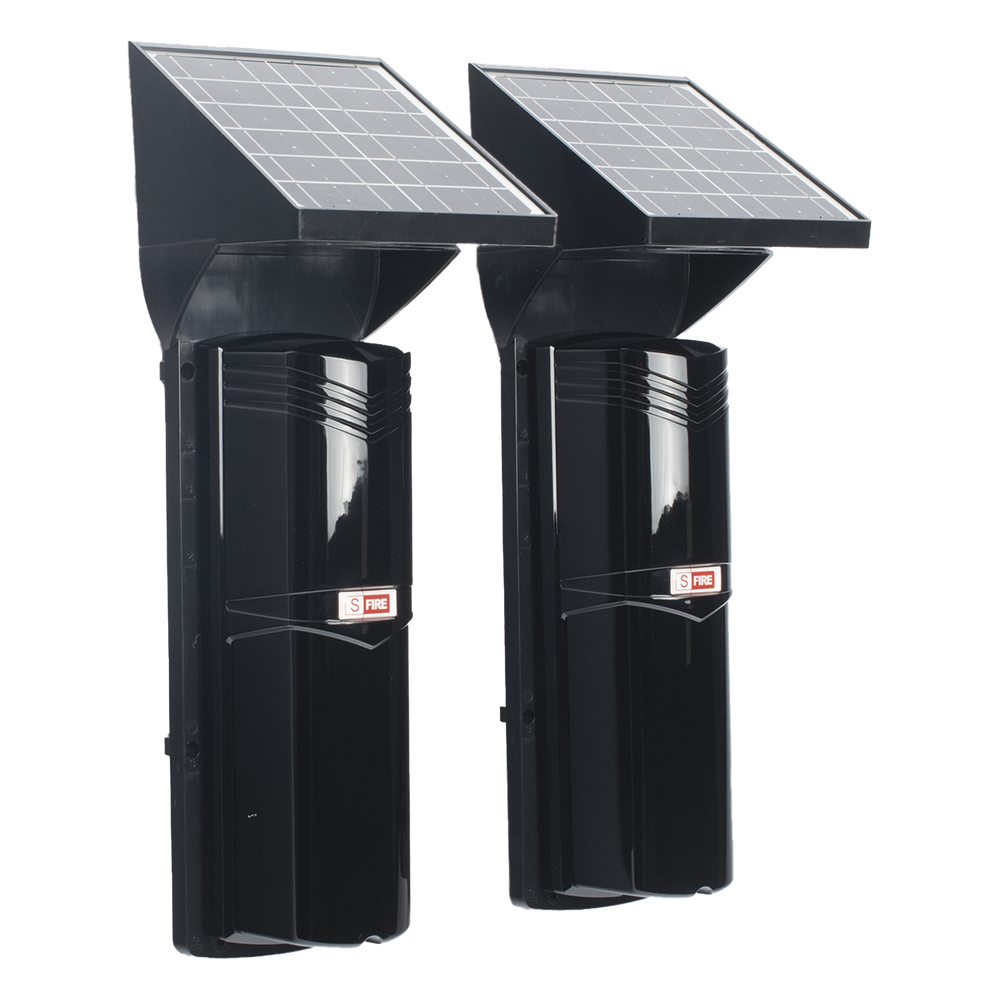 Detector Fotoeléctrico Solar de 3 Rayos / 100 m Exterior / 4 Frecuencias / Batería de Litio 4,000 mAh / Sincronización Digital - Imagen 4