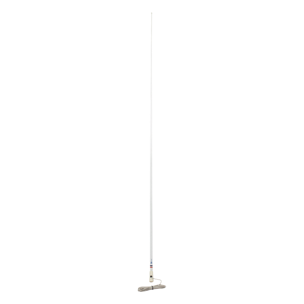 Antena Marina VHF / Fibra de Vidrio / 156-163 MHz / 6.5 dBi / Cable 10 m (32.8 ft) / PL-259 / Exterior IP67 - Imagen 4
