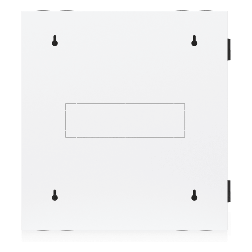 UACC Rack Cabinet 12U (600 x 703 mm) - Gabinete Cerrado para Montaje en Pared con Puerta Frontal de Vidrio Templado, Puerta Trasera Abatible (Swing-Out) y Paneles Laterales Removibles con Llave - Imagen 4