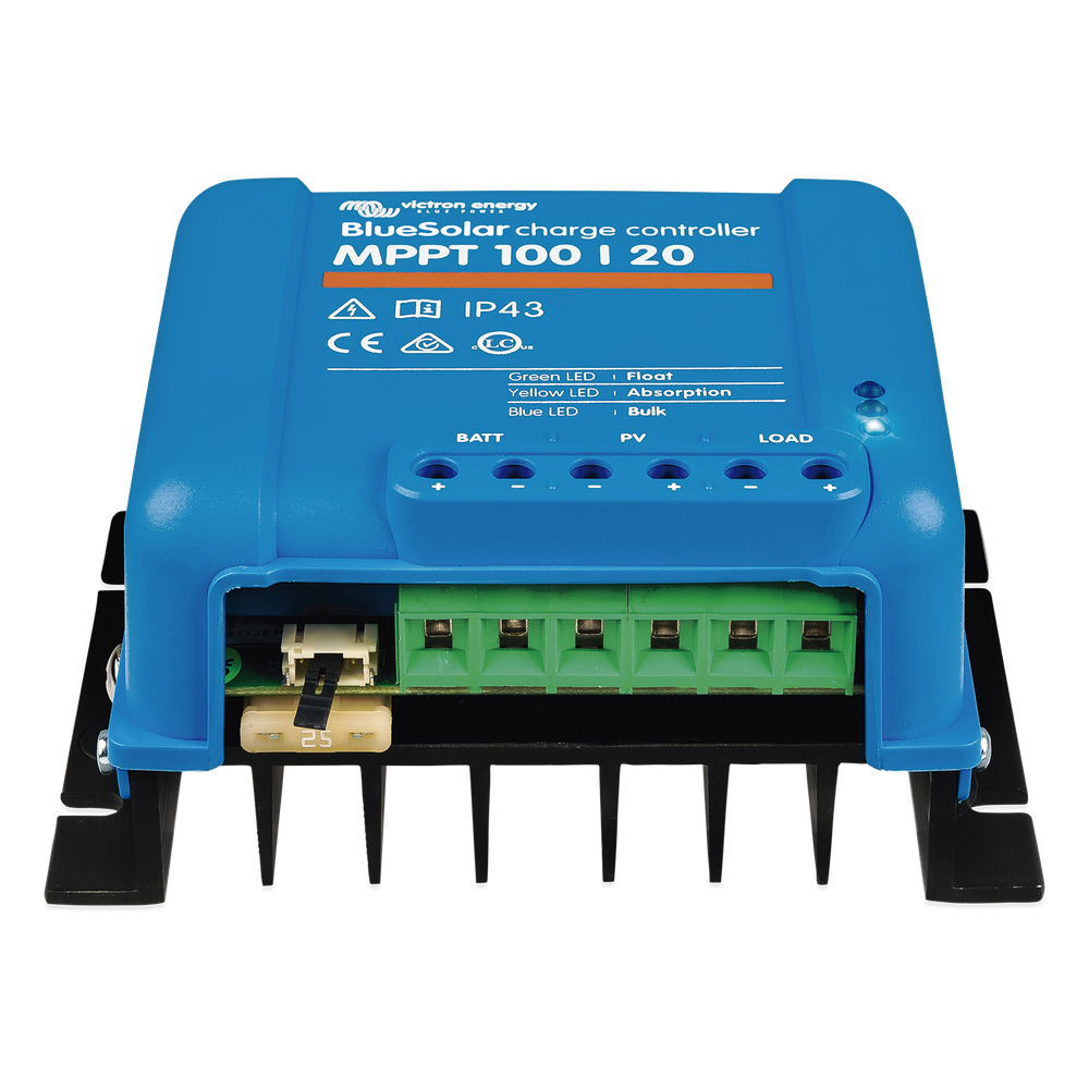 BlueSolar MPPT 100/20. Controlador Solar MPPT 20A, Voltaje Selección Automática: 12/24/48 Vcc. - Imagen 4