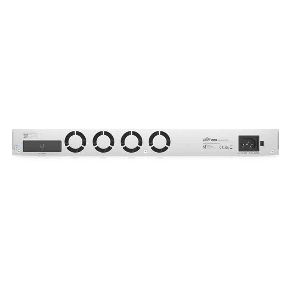 UniFi Switch PRO Aggregation Capa 3 para fibra óptica con 28 puertos SFP+ (10G) y 4 puertos SFP28 (25G), pantalla informativa - Imagen 4