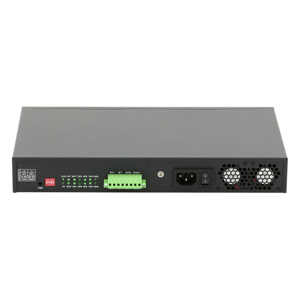 Switch Administrable Capa 2 de 8 puertos 10/100/1000 PoE af/at + 2 x SFP Gigabit, con respaldo para energía solar - Imagen 4