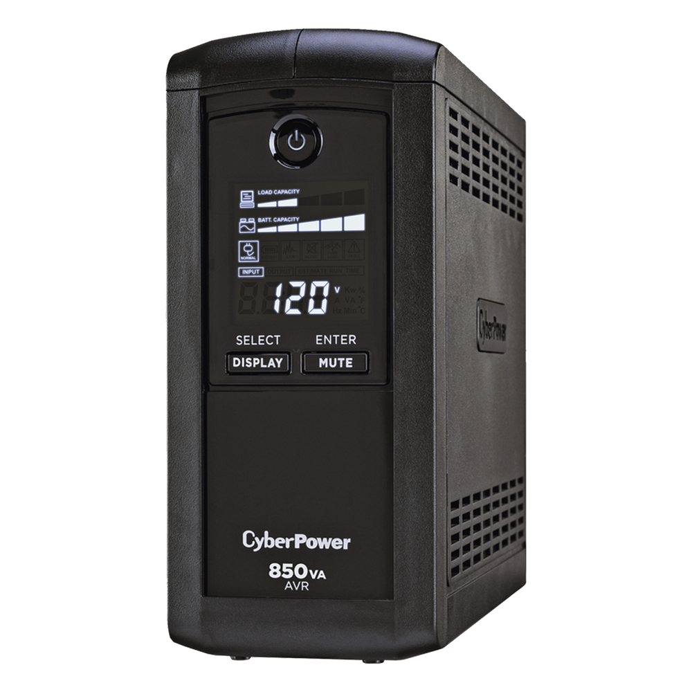 UPS de 850 VA/510 W, Topología Línea Interactiva, Entrada 120 Vca NEMA 5-15P, Tipo Mini Torre, Con 9 Tomas NEMA 5-15R - Imagen 4