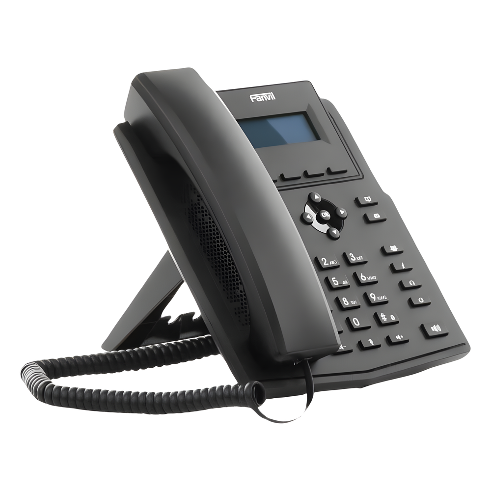 Teléfono IP / 2 Líneas SIP / Pantalla LCD 2.3" 132x64 / Audio HD G.722 y Opus / Conferencia 6 Vías / PoE 802.3af / Puertos Ethernet Duales Gigabit / Soporte EHS - Imagen 4