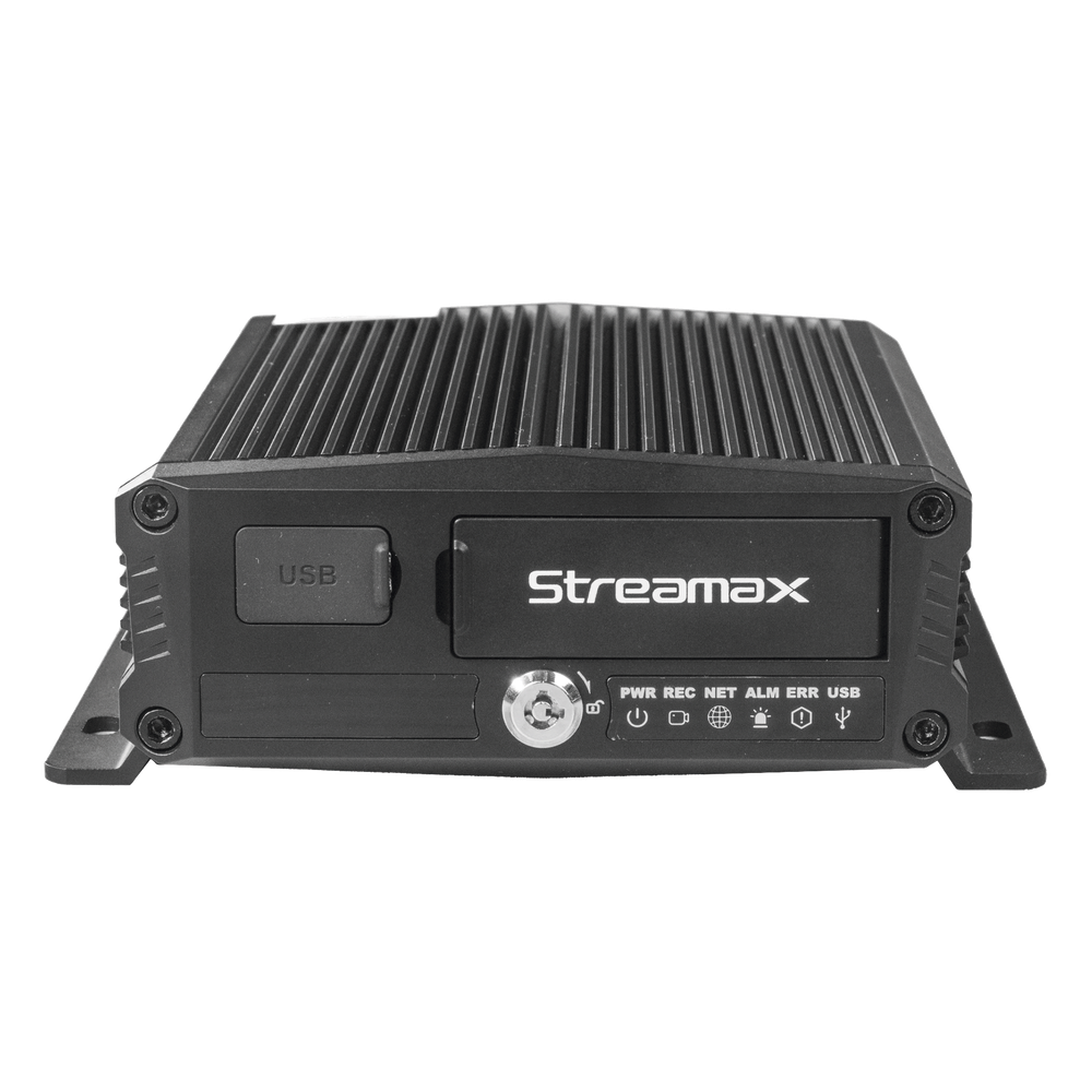 DVR Móvil / Multiplataforma / 4 Canales AHD + 2 canales IP/ Almacenamiento en Memoria Micro SD / H.265 / Chip IA Embebido / Soporta 4G / GPS / WIFI - Imagen 4