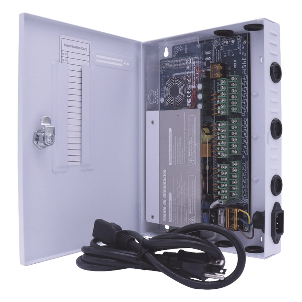 Fuente PREMIUM / 11-15 V / 18 canales / 30 A / Alta tecnología en seguridad / Doble ventilador / Hasta 1.85 Amperes por Salida / Filtro de Ruido por canal / Diseño de alta gama. - Imagen 7