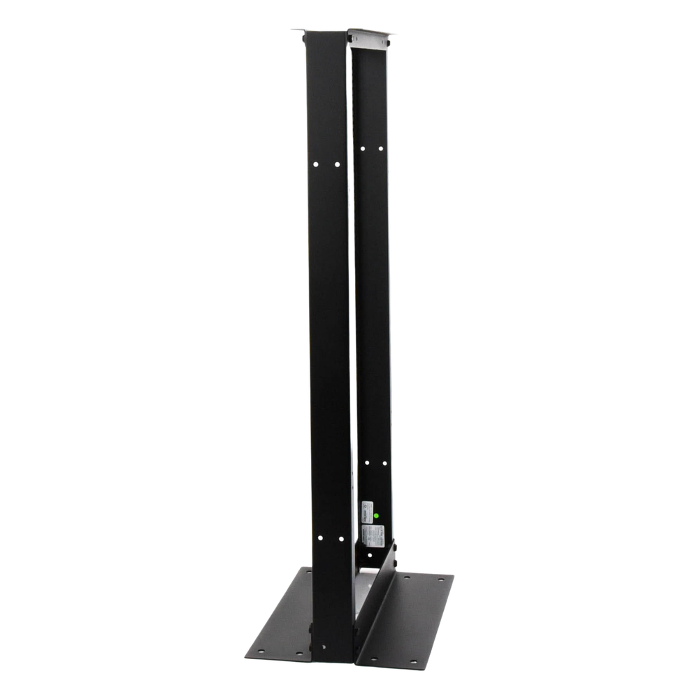 Rack de 2 Postes, Estándar 19", 24 Unidades, Fabricado en Acero, Base "L" para Anclar a Piso. - Imagen 5