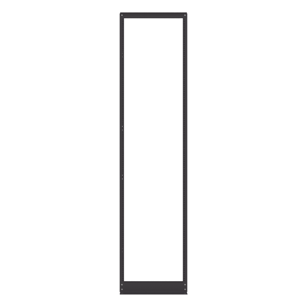 Rack de 2 Postes, Estándar 19", 45 Unidades, Fabricado en Acero, Base "L" para Anclar a Piso. - Imagen 5