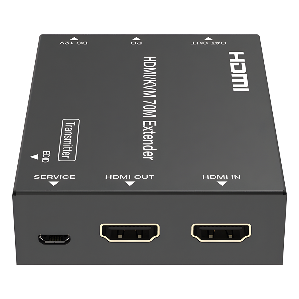 Kit Extensor HDMI con KVM | 70m | 4K2K@60Hz | 4:4:4 | HDMI2.0b y HDCP 2.2 | Salida de Audio 3.5mm | Admite PoC | Admite USB 1.1 - Imagen 5