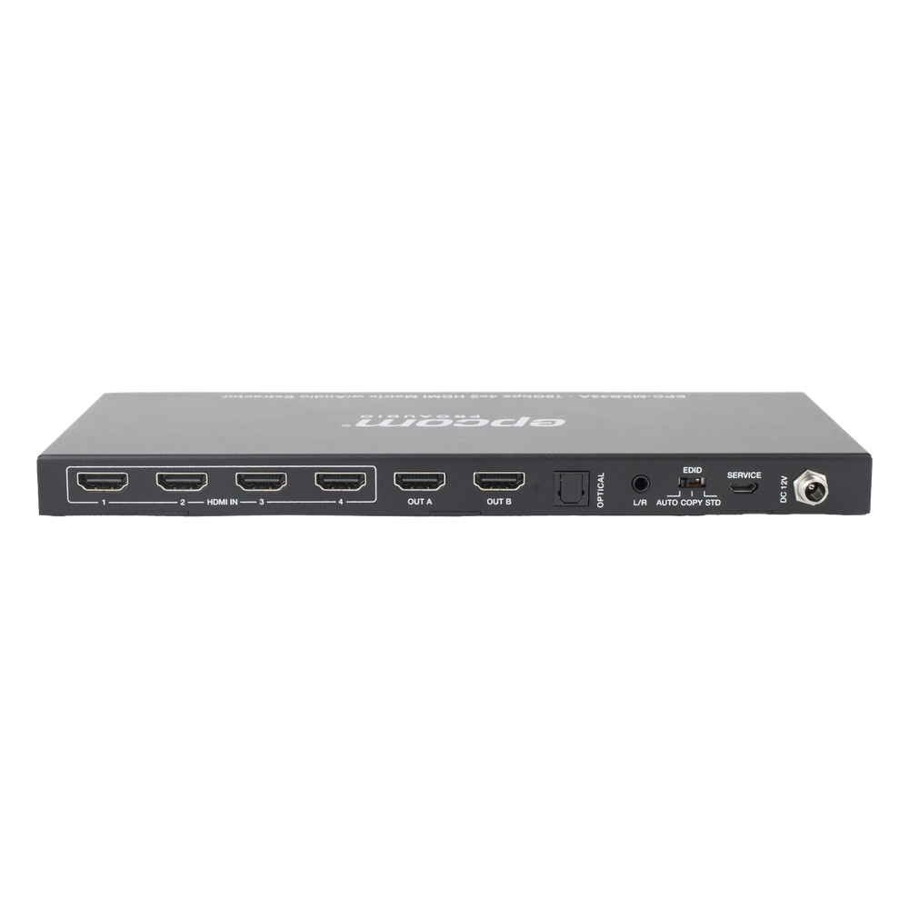 Matricial HDMI | 4x2 | 4K2K@60Hz | HDR | YCbCr 4:4:4 | EDID Auto | Extractor de Audio | Salida de audio análoga y digitalizados | HDCP 2.2 | 18 Gbps - Imagen 7