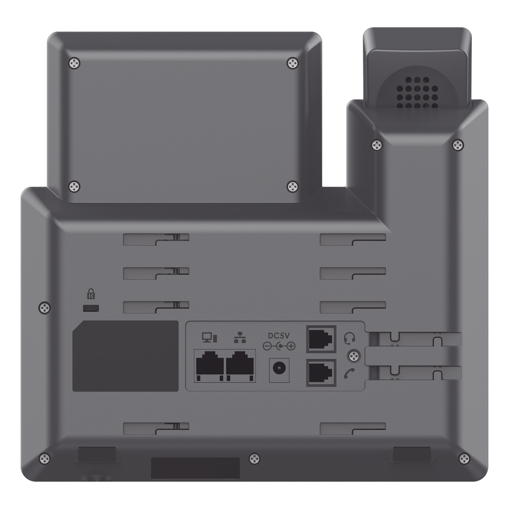 Teléfono IP Grado Operador, 3 líneas SIP con 6 cuentas, 10 botones BLF, puertos Gigabit, codec Opus, IPV4/IPV6 con gestión en la nube GDMS - Imagen 5