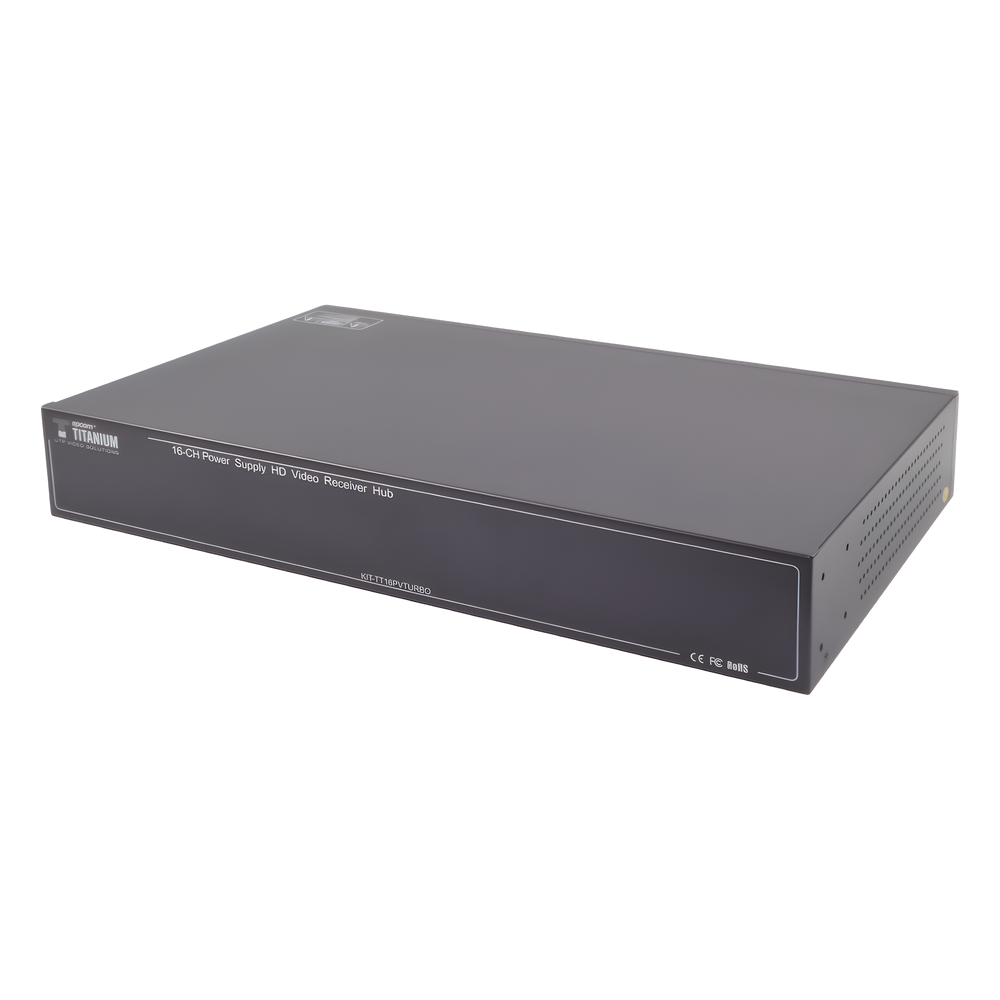 Kit de TRANSCEPTOR ACTIVO DE 16 Canales / VIDEO+PODER en un solo Cable UTP / 150m en 4K, 200m en 5 MP/ Envía 36 Vcc y recibe 12 Vcc / TODO INCLUIDO PARA RACK / Compatible con cámaras HD-TVI/CVI/AHD/CVBS / Instalación Limpia - Imagen 5