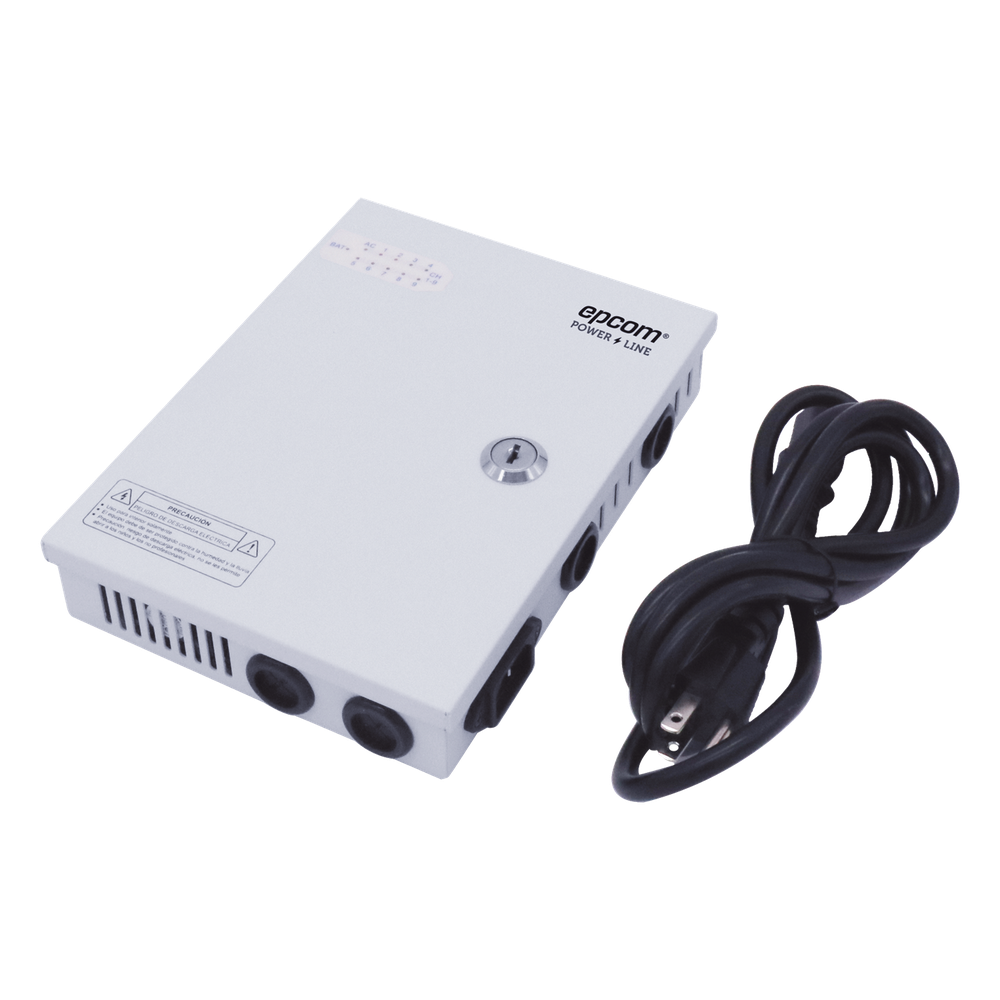 Fuente | 11-15 V | 9 canales | 16 A | Compatible con cámaras 4K | Alta tecnología en seguridad | Doble ventilador | Hasta 1.8 Amperes por Salida | Filtro de ruido por canal | Diseño de alta gama. - Imagen 5