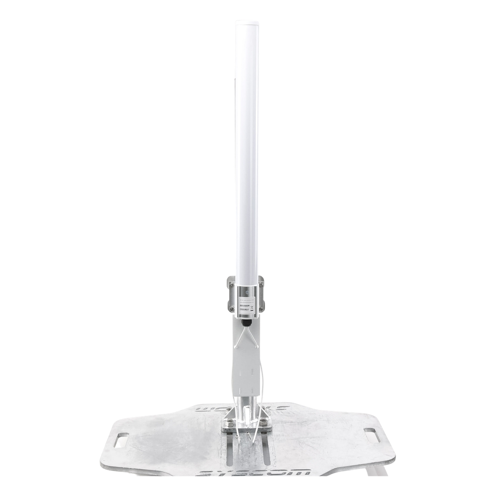 Antena Omnidireccional en 2.4 GHz, Rango de Frecuencias (2.3 - 2.5 GHz), Ganancia de 10 dBi, Doble Polaridad MIMO 2x2, Incluye Jumpers - Imagen 5