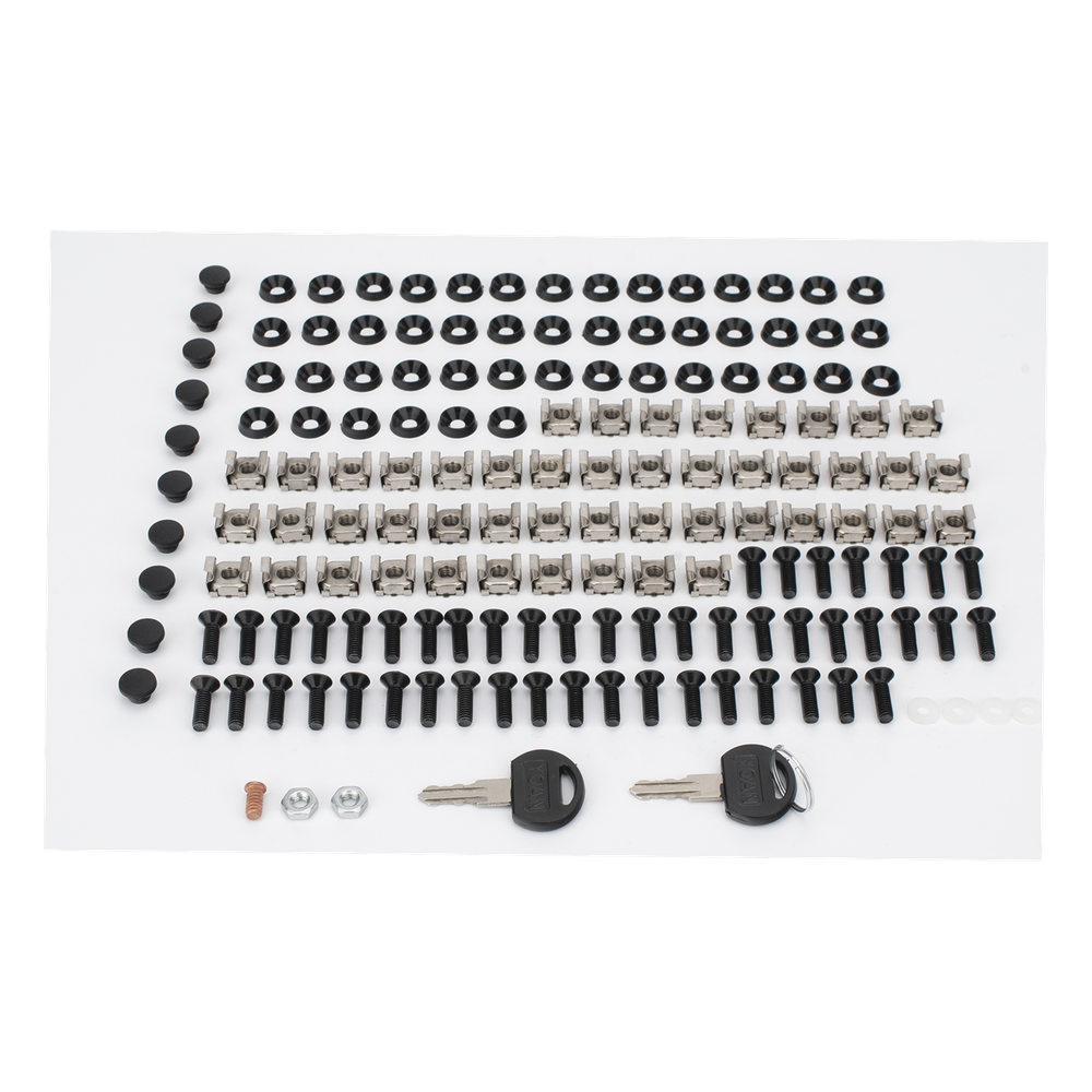 Gabinete de Pared de 9U con Puerta Perforada 455 mm de Profundidad, Rack de 19'', Acero Reforzado Color Blanco - Imagen 5