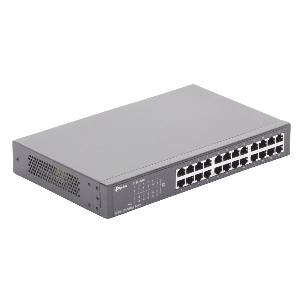 Switch no administrable de 24 puertos 10/100 Mbps para escritorio/rack - Imagen 5