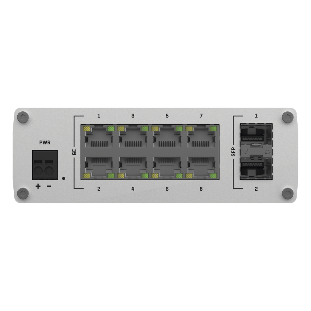 Switch Industrial No-Administrable 8 puertos Gigabit, 2 SFP 1G - Imagen 5