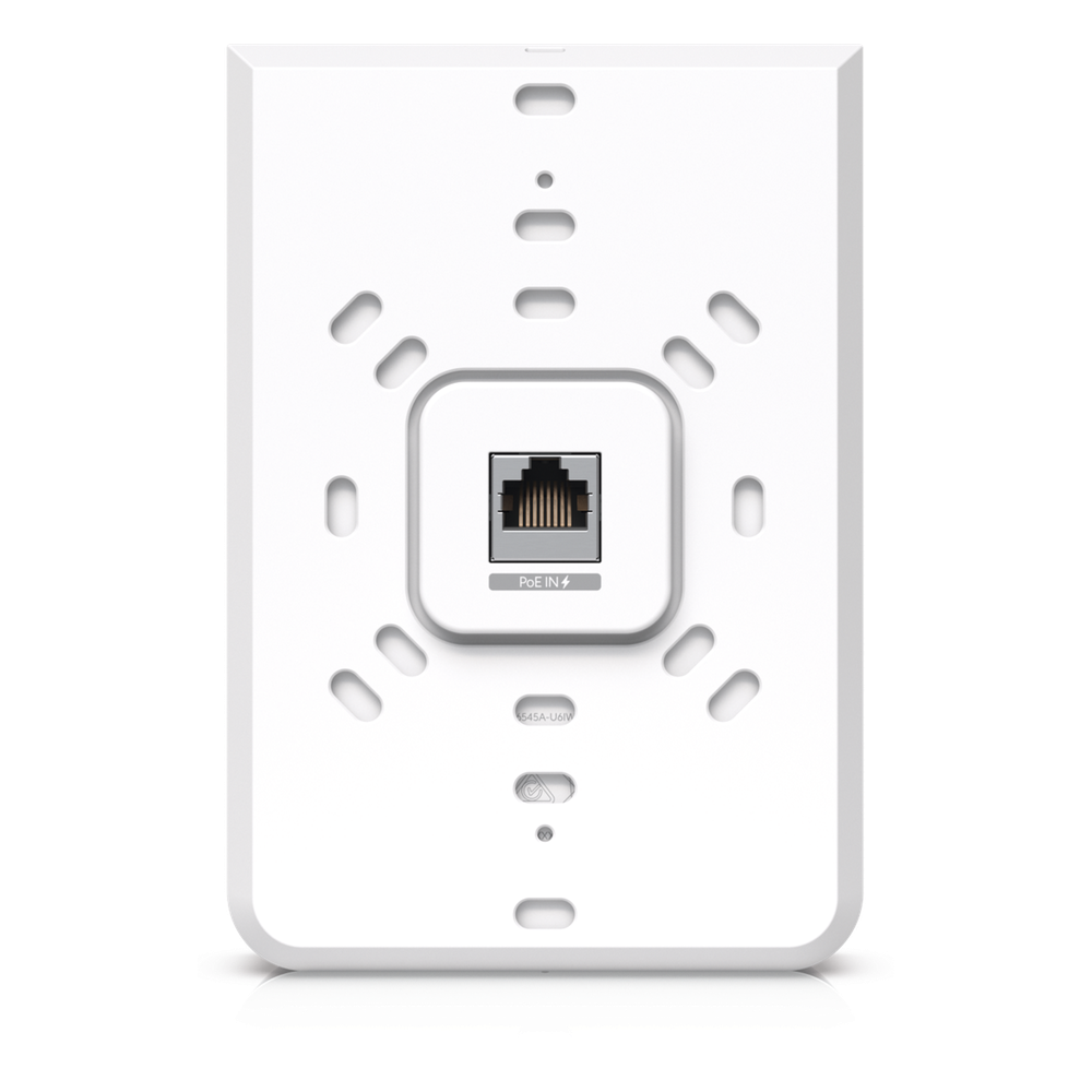 Access Point UniFi U6 In Wall/Montaje p/pared, WIFI 6 2.4 Y 5 Ghz, hasta 5.3 Gbps, 1 pto PoE In, 4 ptos secundarios (1 PoE Out) - Imagen 5