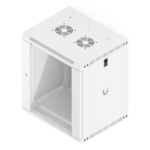 UACC Rack Cabinet 12U (550 x 450 mm) - Gabinete Cerrado para Montaje en Pared con Puerta de Vidrio Templado, Totalmente Ensamblado con Ventiladores Integrados y Paneles Removibles - Imagen 5