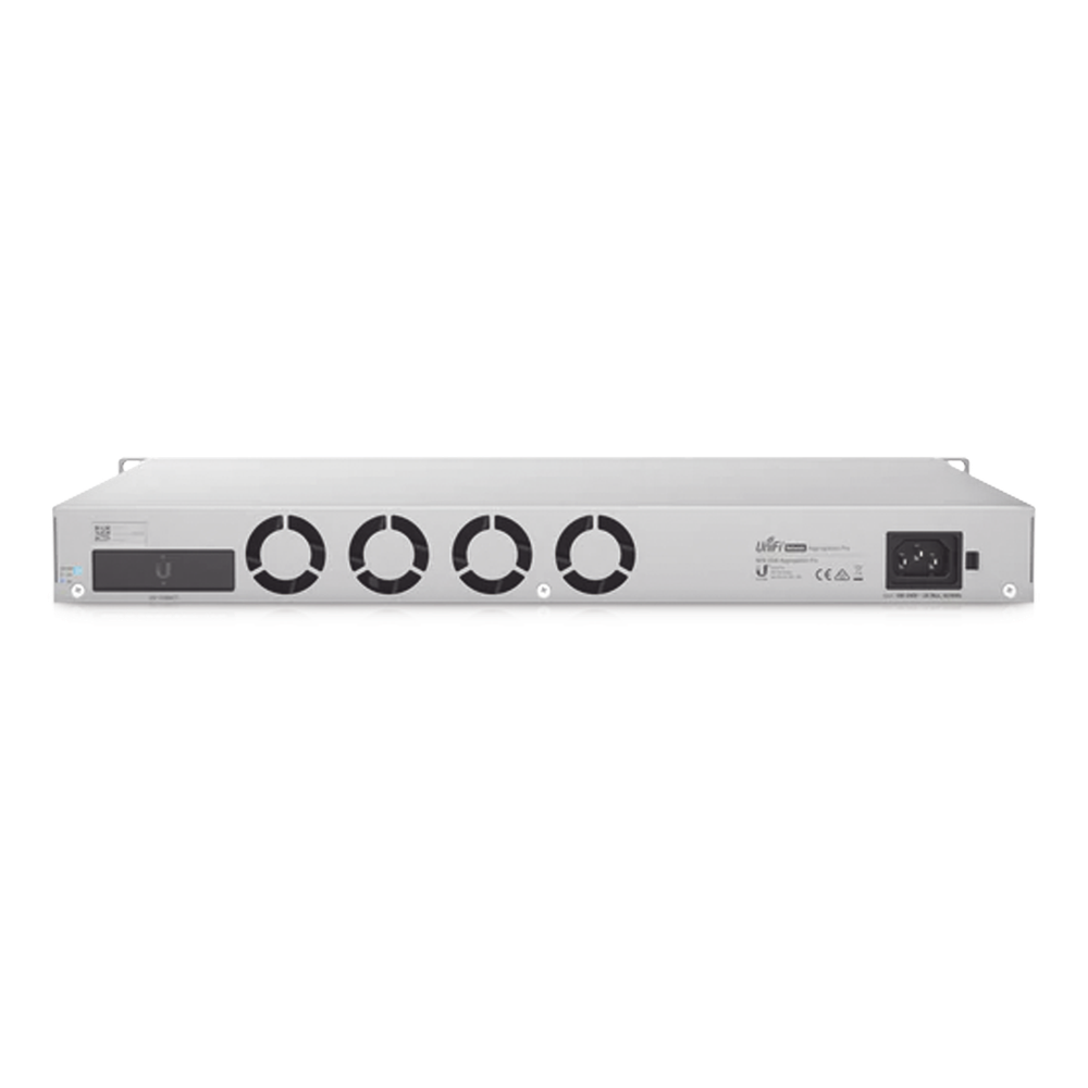 UniFi Switch PRO Aggregation Capa 3 para fibra óptica con 28 puertos SFP+ (10G) y 4 puertos SFP28 (25G), pantalla informativa - Imagen 5