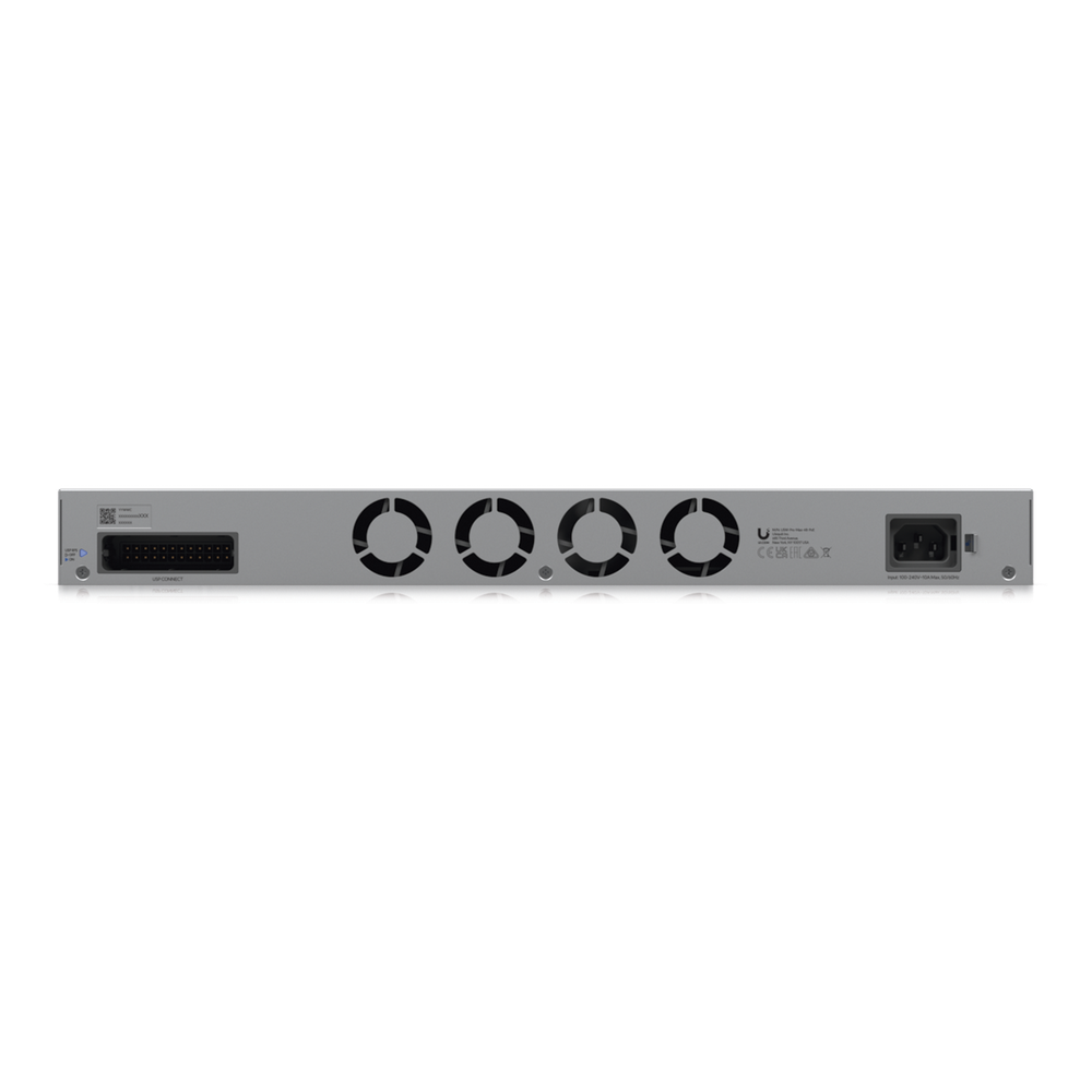UniFi Switch Pro Max 48 POE, con funciones capa 3, 48 puertos (16 puertos 2.5 GbE (8 POE++ y 8 POE+) y 32 puertos 1 GbE (24 POE+ y 8 POE++)), 2 puertos SFP+ 10G, POE++ 720W, pantalla informativa - Imagen 5
