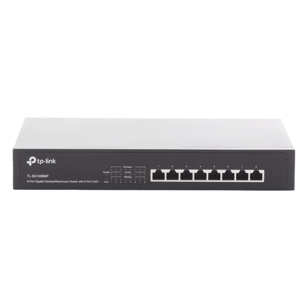 Switch Gigabit PoE+ no administrable de 8 puertos 10/100/1000 Mbps, para escritorio - Imagen 6