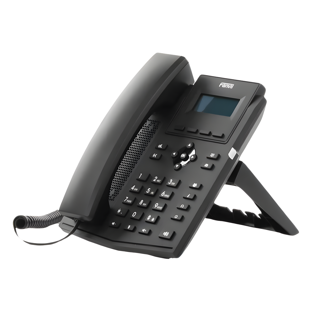 Teléfono IP / 2 Líneas SIP / Pantalla LCD 2.3" 132x64 / Audio HD G.722 y Opus / Conferencia 6 Vías / PoE 802.3af / Puertos Ethernet Duales Gigabit / Soporte EHS - Imagen 6