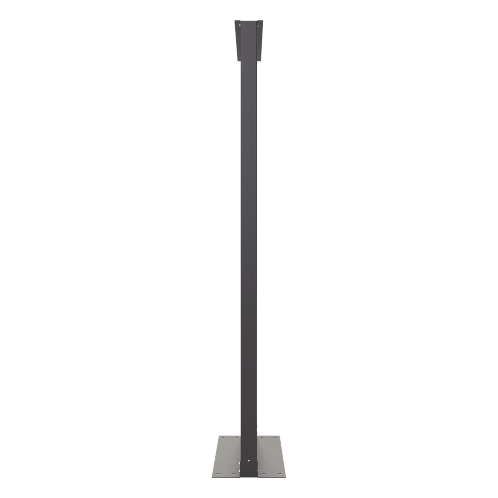 Rack de 2 Postes, Estándar 19", 45 Unidades, Fabricado en Acero, Base "L" para Anclar a Piso. - Imagen 6