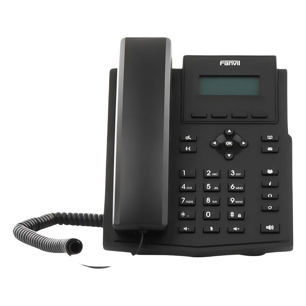 Teléfono IP / 2 Líneas SIP / Pantalla LCD 2.3" 132x64 / Audio HD G.722 y Opus / Conferencia 6 Vías / PoE 802.3af / Puertos Ethernet Duales Gigabit / Soporte EHS - Imagen 7
