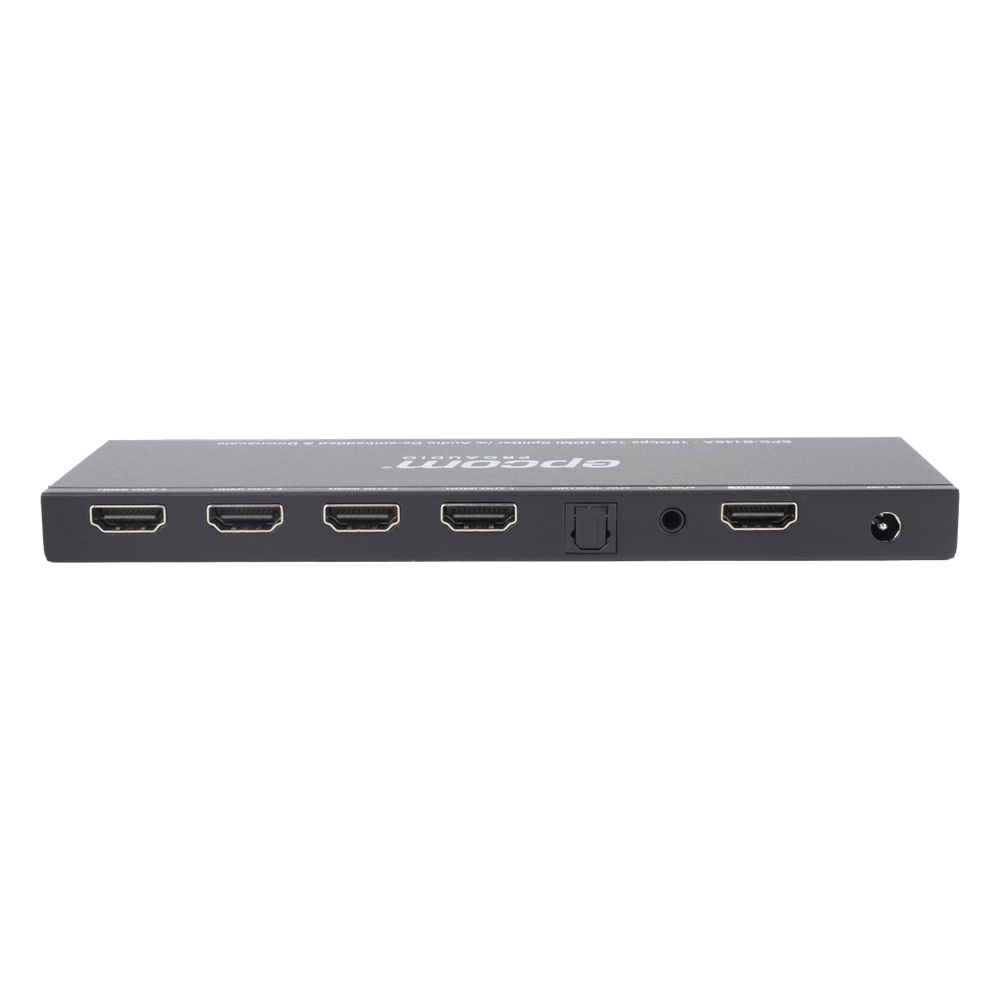 Splitter HDMI 1x4 | 1 Entrada a 4 salidas (Simultaneas) | 4K@60Hz | Extractor de Audio | Down Scaler | HDR 4:4:4 | EDID | 18Gbps - Imagen 8