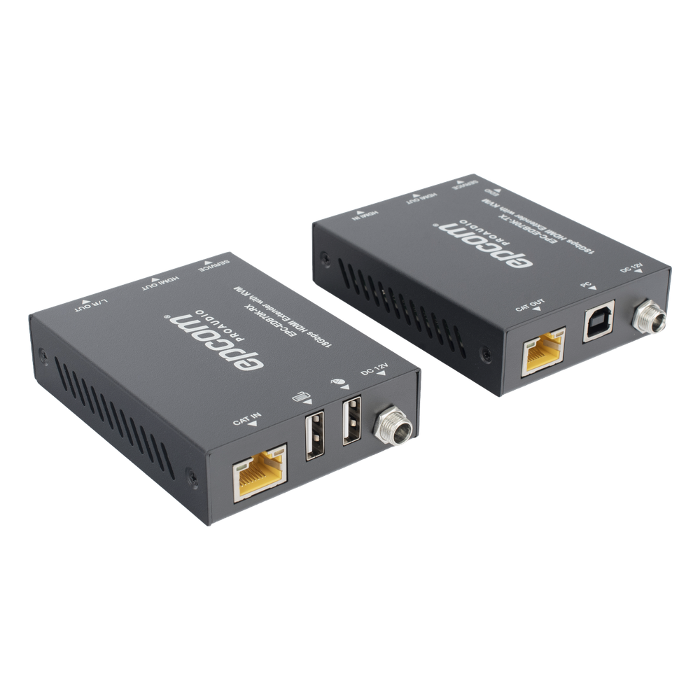 Kit Extensor HDMI con KVM | 70m | 4K2K@60Hz | 4:4:4 | HDMI2.0b y HDCP 2.2 | Salida de Audio 3.5mm | Admite PoC | Admite USB 1.1 - Imagen 7