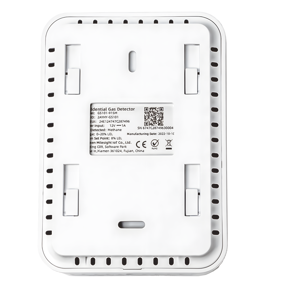 Sensor Detector de Fugas de Gas LoRaWAN / Alarma 85 dB / Salida de Relé y Válvula Solenoide / 800 Registros - Imagen 7