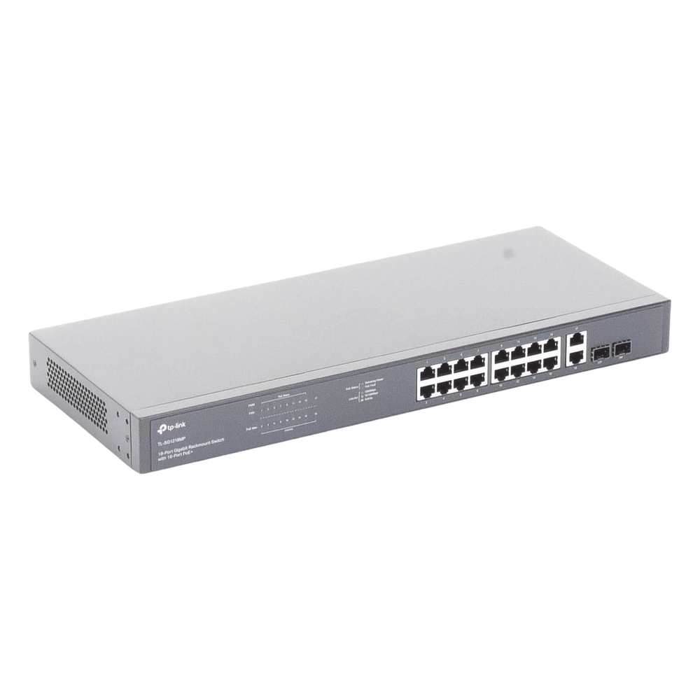 Switch no administrable de 16 puertos 10/100/1000Mbps y PoE af/at, 2 puertos SFP hasta 250W. - Imagen 7