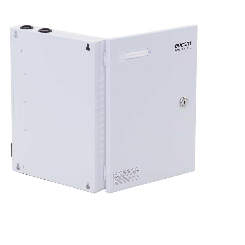 Fuente | 11-15 V | 18 canales | 20 A | Compatible con cámaras 4k | Alta tecnología en seguridad | Doble ventilador | Hasta 1.8 Amperes por Salida | Filtro de ruido por canal | Diseño de alta gama. - Imagen 9
